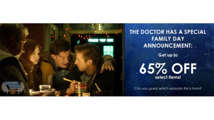 BBC Canada Shop: Up To 65% Off Select Doctor Who Items
