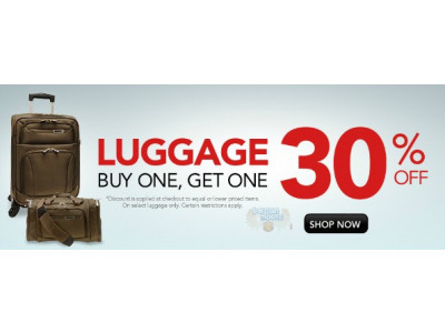 Bentley Canada: BOGO 30% Off Luggage