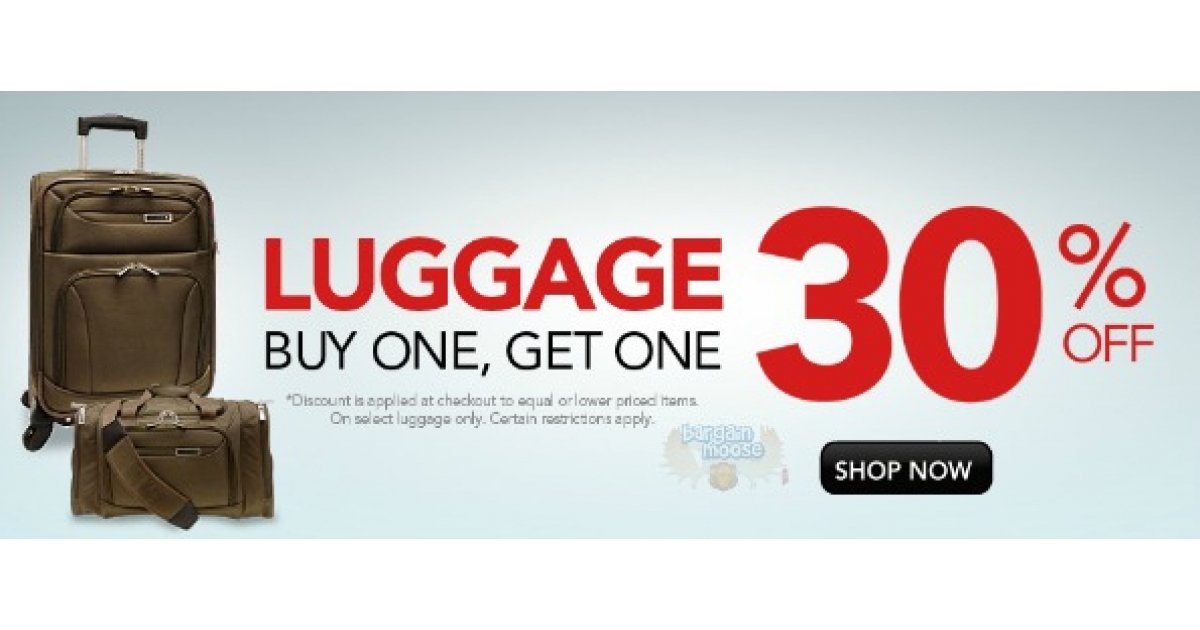 Bentley Canada BOGO 30 Off Luggage
