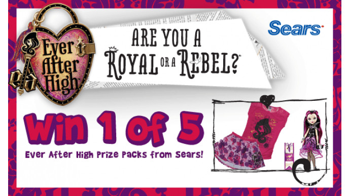 Bargainmoose Contest: Win 1 of 5 Ever After High Prize Packs via Sears Canada! (Closed)