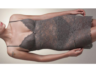 Kallone Canada: 50% Off Blush Lace Chemise - Now $34