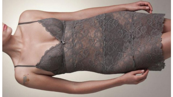 Kallone Canada: 50% Off Blush Lace Chemise - Now $34