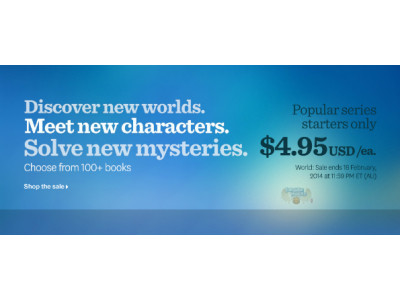 Audible: Less than $5 for the First Book in Various Series