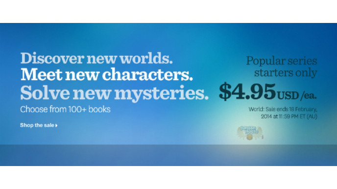 Audible: Less than $5 for the First Book in Various Series