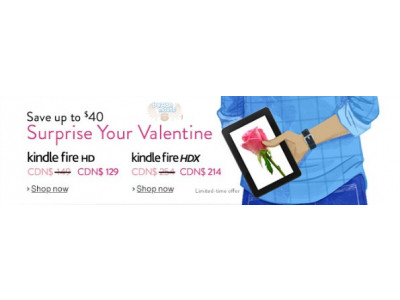 Amazon Canada: $20 to $40 Off Kindle Fire Tablets