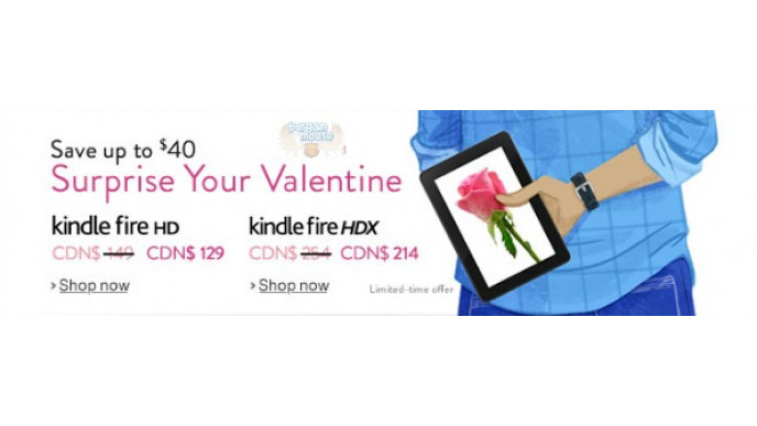 Amazon Canada: $20 to $40 Off Kindle Fire Tablets