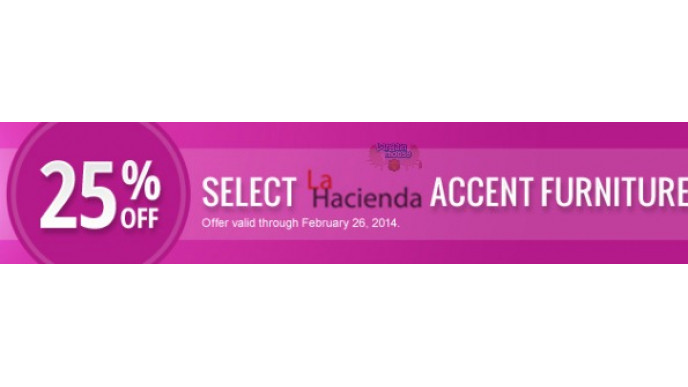 Lowes Canada: 25% Off Select La Hacienda Furniture
