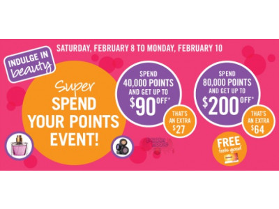 Shoppers Drug Mart Canada: Super Beauty Redemption Event