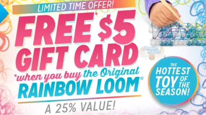 Mastermind Toys Canada: Free $5 Gift Card With Every Rainbow Loom Set