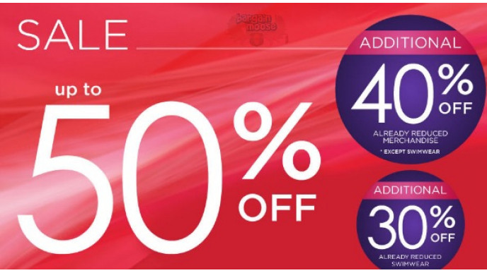 La Vie en Rose Canada: Extra 30 - 40% Off Clearance Items 