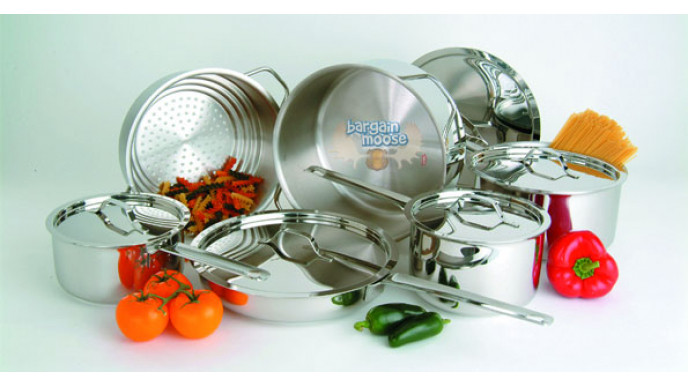 Paderno Canada: 75% Off 11pc Alberton Set (Pots For Eternity) + Other Cookware Discounts