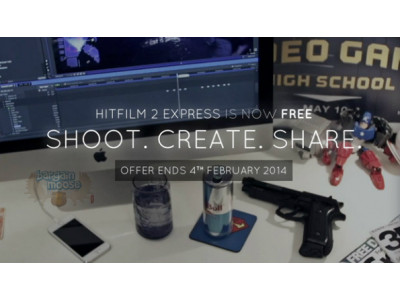 HitFilm 2 Express Video Editor Completely FREE - $150 Value!
