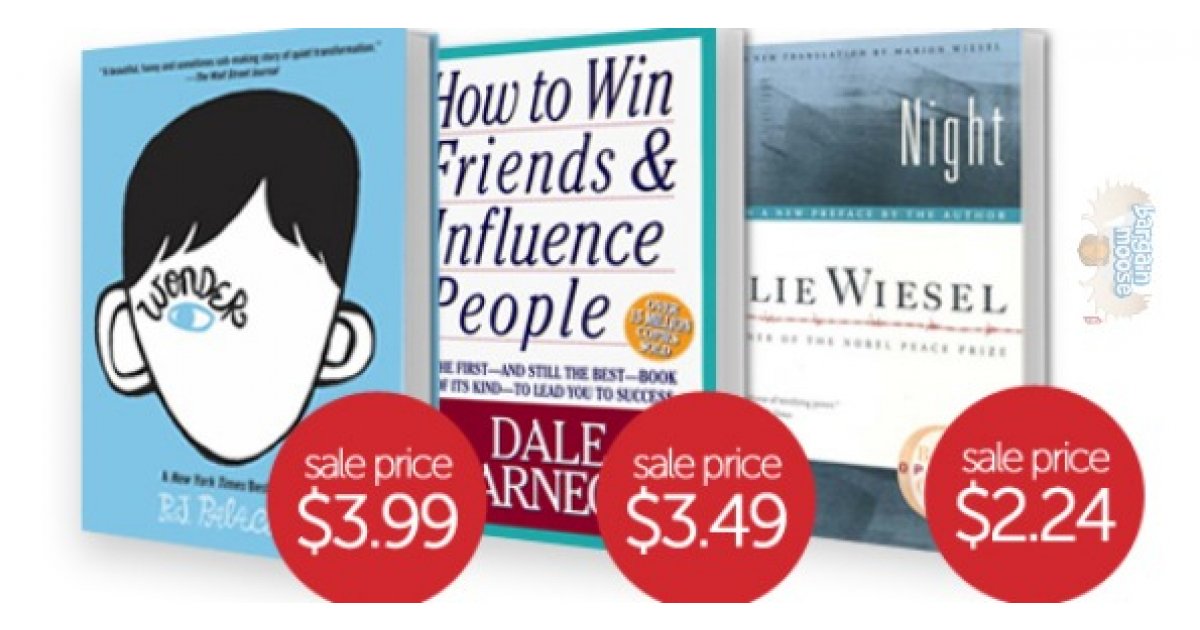 Book Outlet Canada Extra 50 off 50 Top Titles