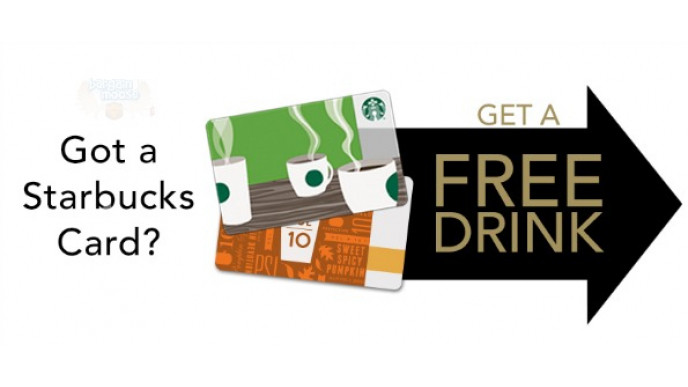 Starbucks Canada: Free Drink when you Register Your Starbucks Gift Card