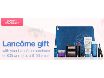 Sears Canada: Free Gift with $35+ Lancome Purchase