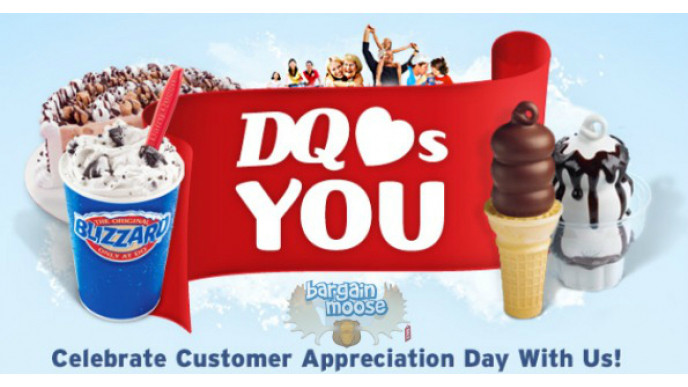DairyQueen Canada: 50% off Select Items for Customer Appreciation Day