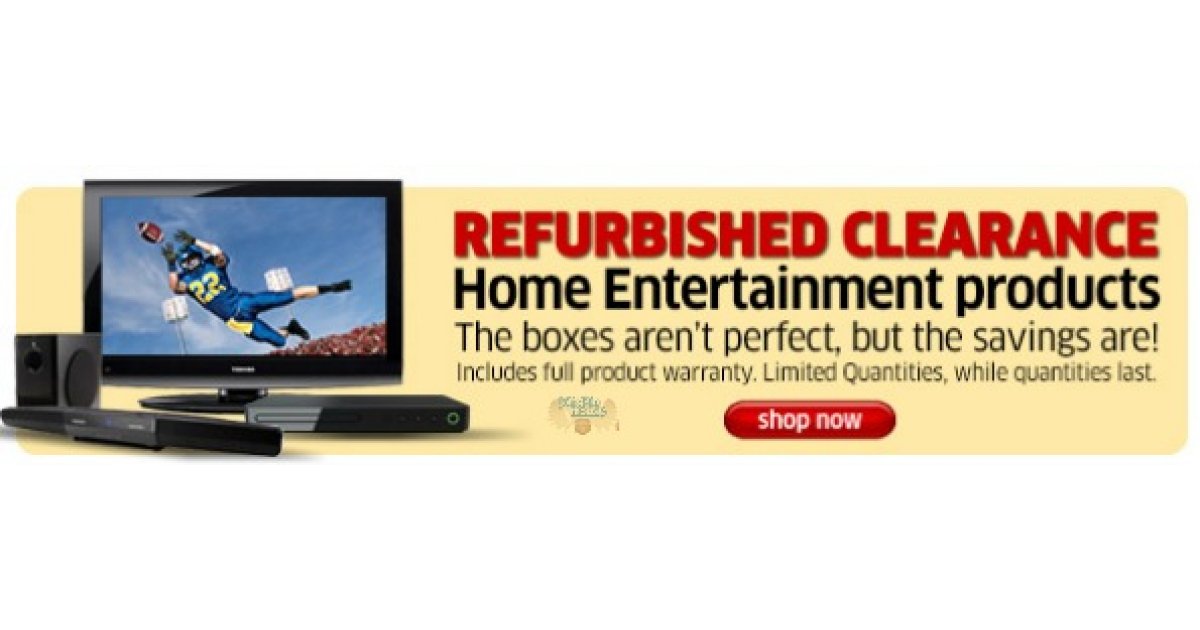 The Source Canada Refurbished TV Sale