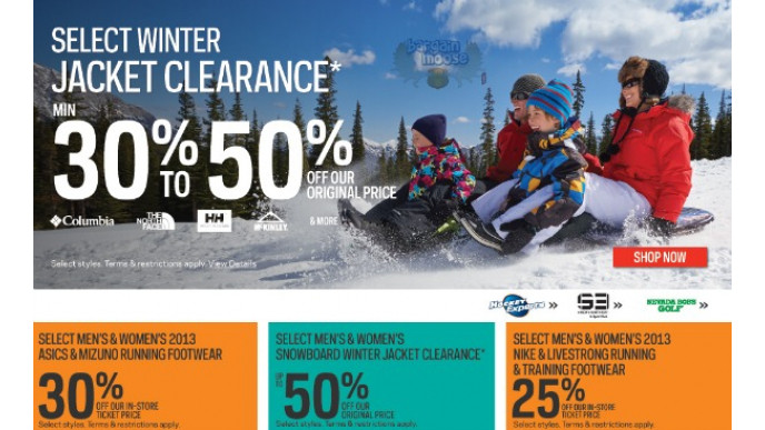 SportChek Canada: Winter Sale Event up to 50% off