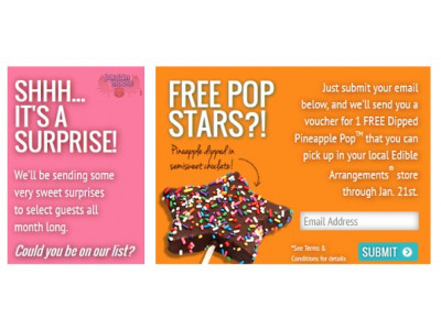 Canadian Freebie: Dipped Star Pineapple Pop From Edible Arrangements