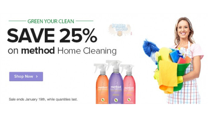 Well.ca: 25% Off Method Home Cleaning Products