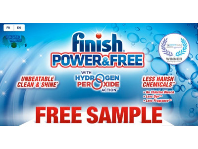 Canadian Freebie: Finish Power & Free Sample