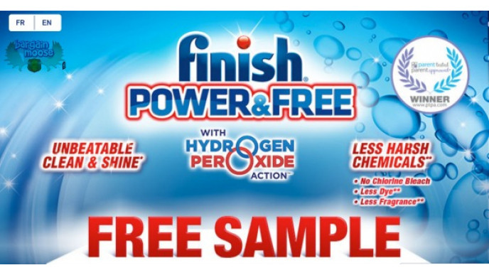 Canadian Freebie: Finish Power & Free Sample