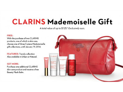 The Bay Canada: Free Clarins Mademoiselle Gift With Purchase