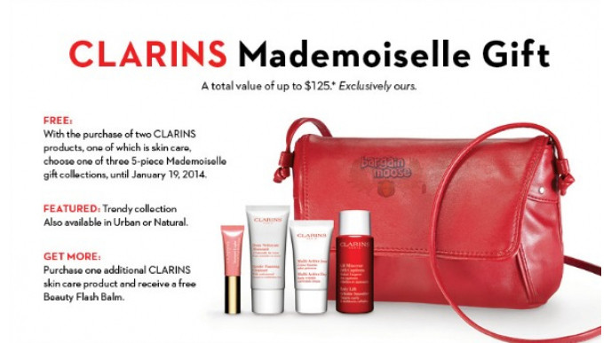 The Bay Canada: Free Clarins Mademoiselle Gift With Purchase
