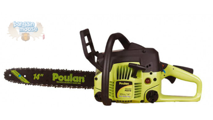 PrincessAuto: 14" 33cc Poulan Chainsaw for $75 (save $25)