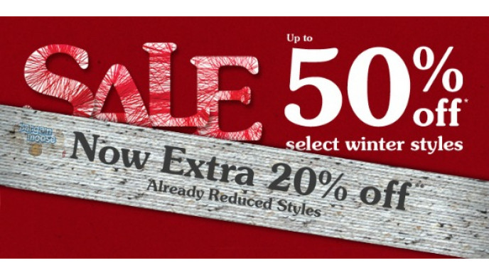 Roots Canada: Extra 20 - 30% Off Already Reduced Sale Items