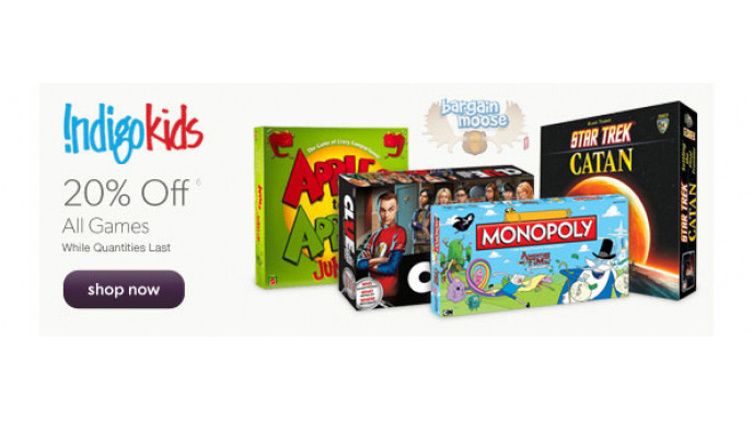 Chapters Indigo Canada: 20% Off Board Games