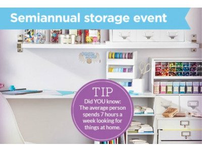 Michaels Canada: 50% Off Craft Storage & One Item