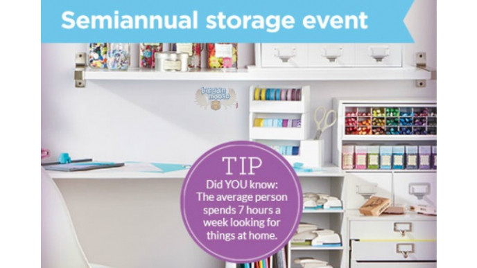 Michaels Canada: 50% Off Craft Storage & One Item