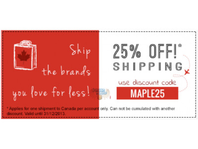 Borderlinx Coupon Code (US): 25% Off Shipping From International Stores To Canada