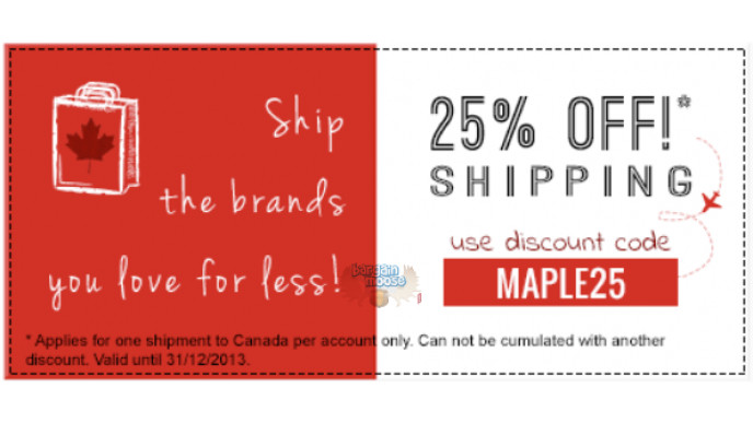 Borderlinx Coupon Code (US): 25% Off Shipping From International Stores To Canada