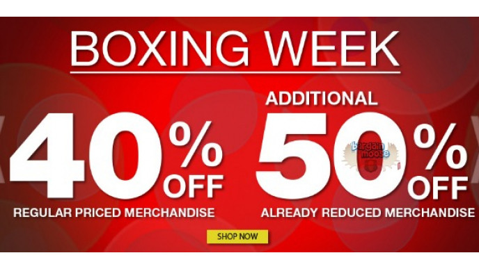 Bench.ca: Boxing Week Sale Additional 50% Off