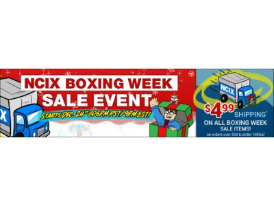 NCIX Canada: Boxing Day Electronics Sale