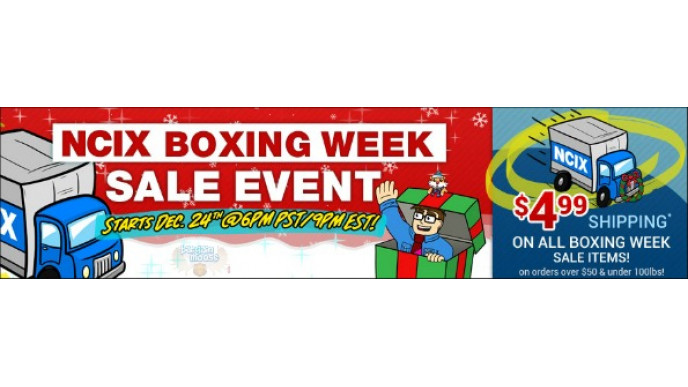 NCIX Canada: Boxing Day Electronics Sale