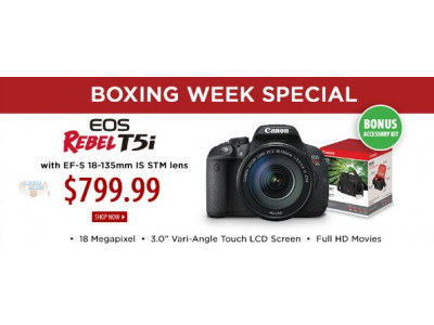 Canon.ca: Boxing Day Sales on Cameras & More