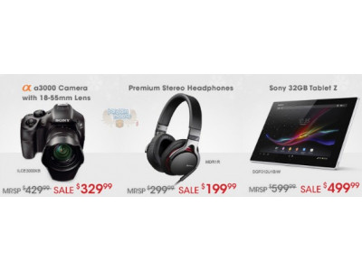 Sony Store Canada: Boxing Day Sales