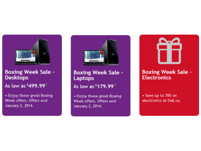 Dell Boxing Week Deals On Now!