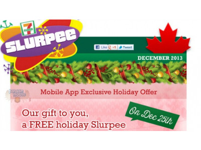 Canadian Freebie: Free Christmas Slurpee @ 7-Eleven