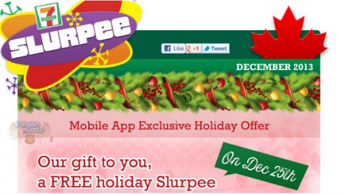Canadian Freebie: Free Christmas Slurpee @ 7-Eleven