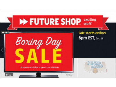 FutureShop Canada: Boxing Day Deals & Flyer
