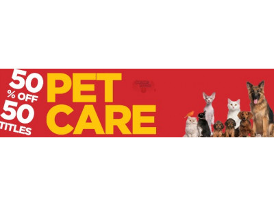 Book Outlet Canada: 50% Off 50 Pet Care Books