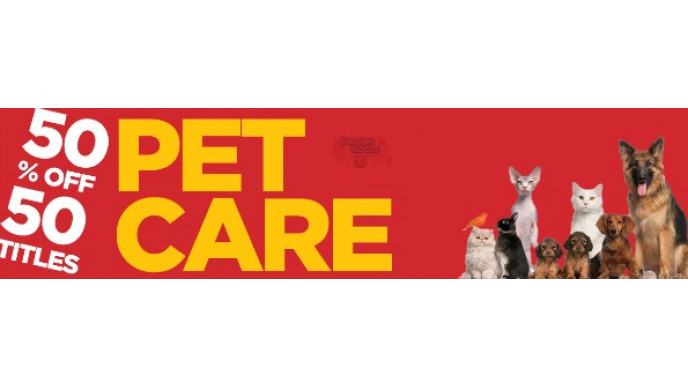 Book Outlet Canada: 50% Off 50 Pet Care Books