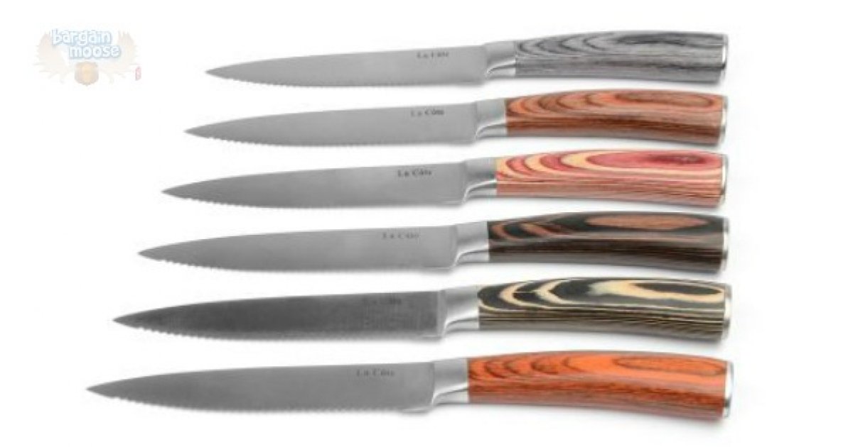 Costco Canada 45 Off La Côte Steak Knife Set Now 49.99
