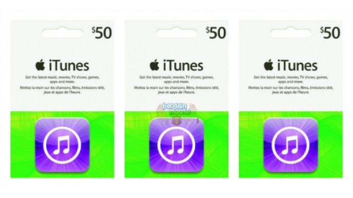 Walmart Canada: HOT! Boxing Day Deal $50 iTunes Gift Cards for $39