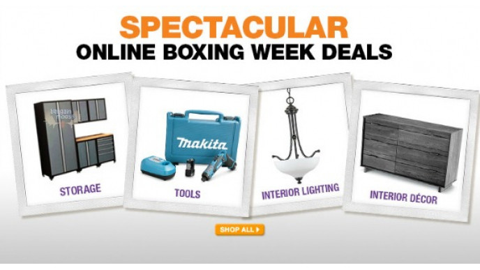 Home Depot Canada: Boxing Day Flyer Now Live