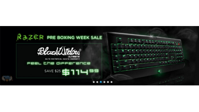 Canada Computers: Razer BlackWidow Ultimate 2013 only $115 (save $25)